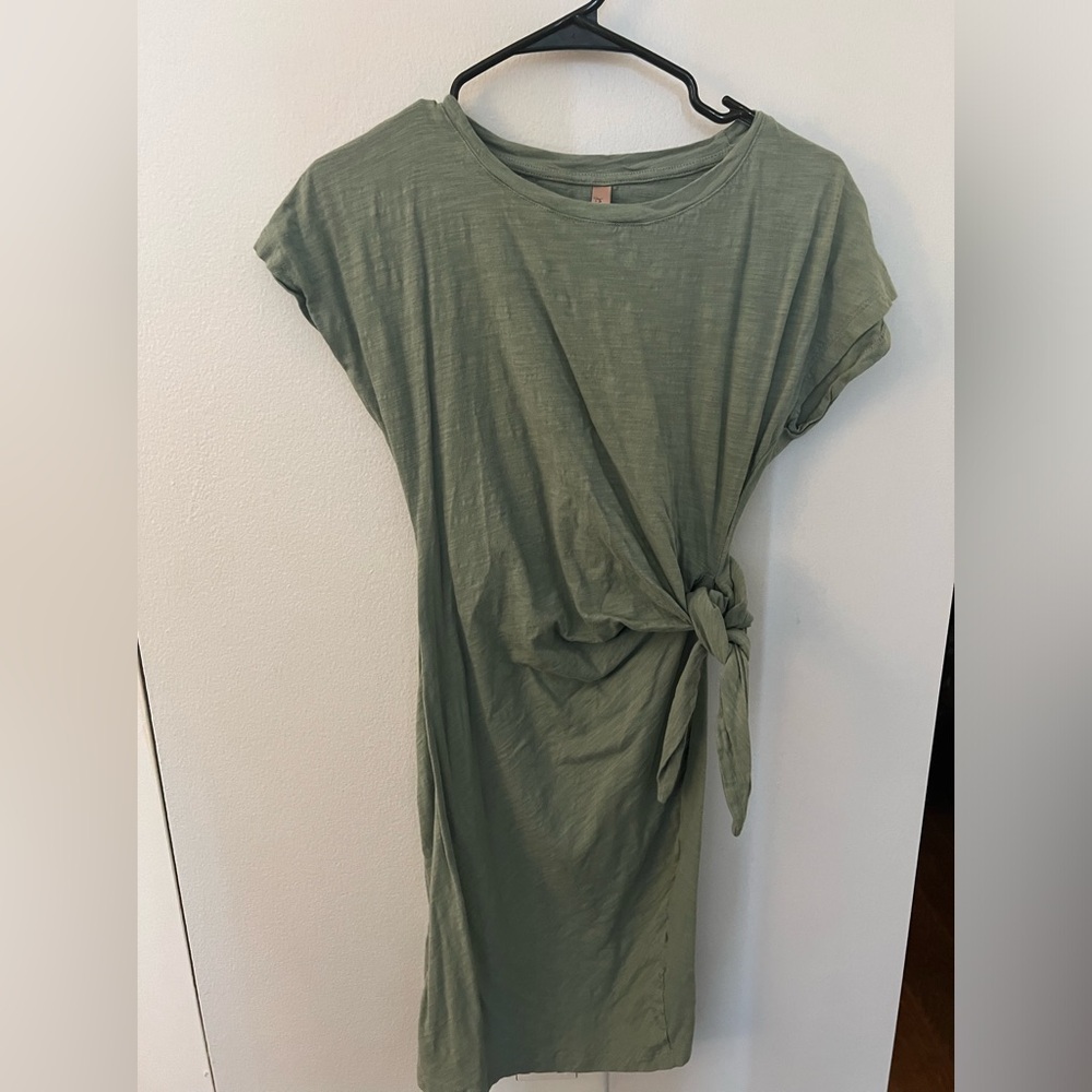 Laurie Bells, Green T-Shirt Dress, Size small
